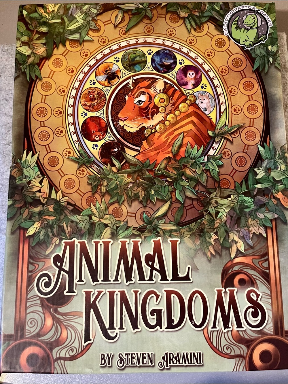 Animal Kingdoms board game by Galactic Raptor Games